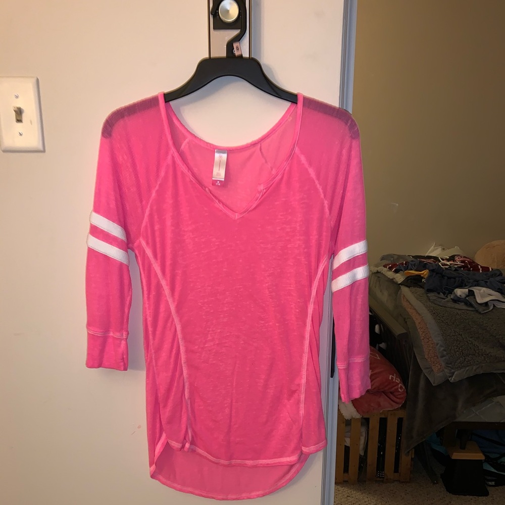 Pink lounge shirt